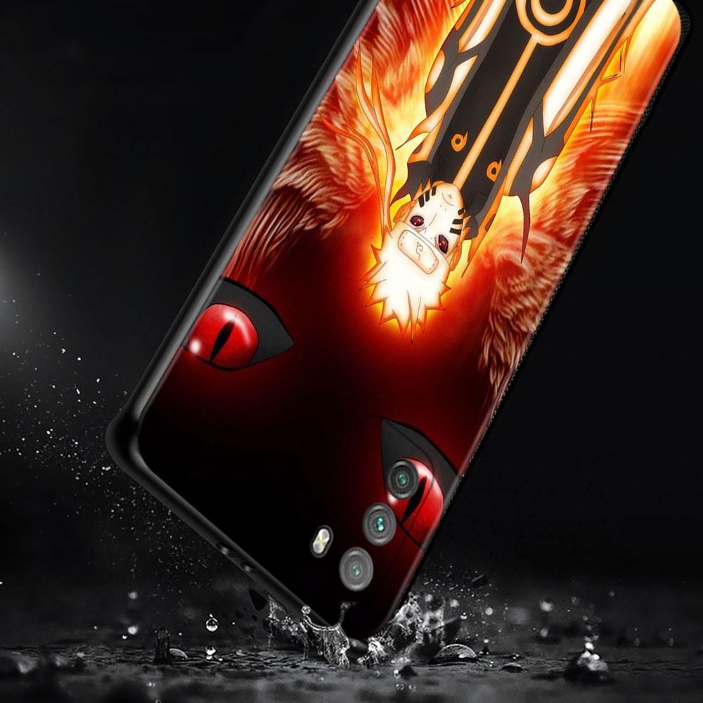 Naruto Anime Phone Case For Xiaomi Poco X3 NFC M3 M4 Pro F3 GT Mi 12 10T Note 10 11 Lite 11T Pro 9T CC9 Cover Silicone Coque
