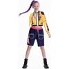 Rumi KPop Star Costume Colorful Demon Hunters 7-8 Years Fun Party Outfit
