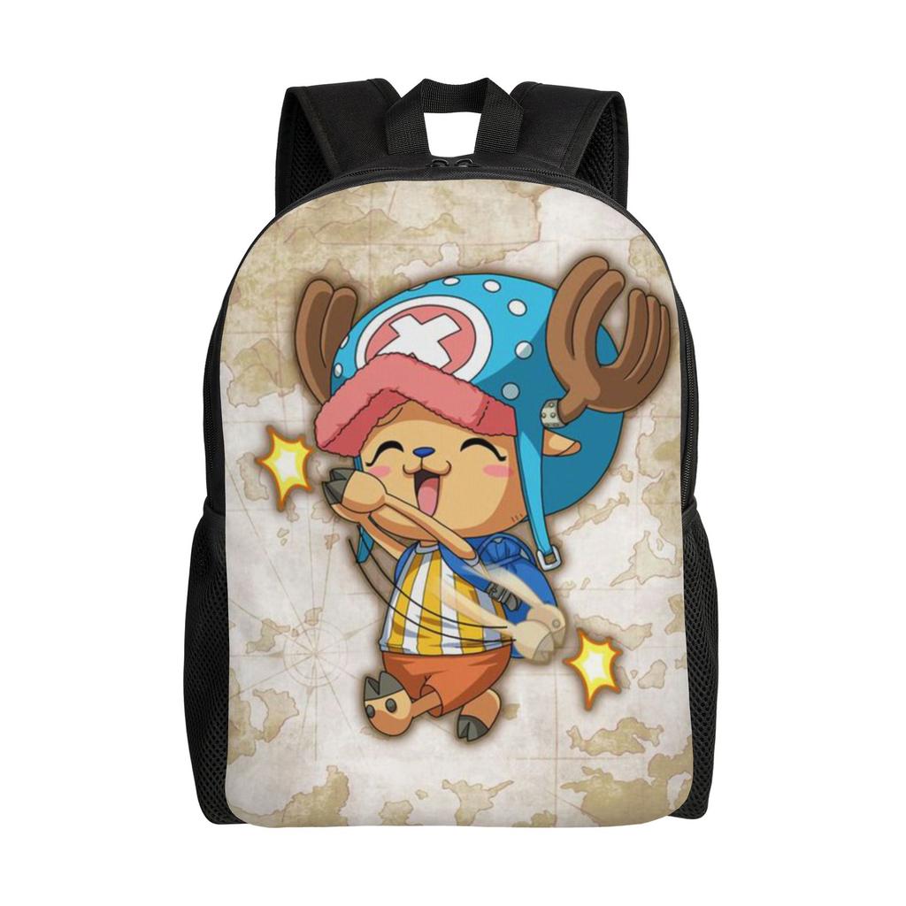 Back To School Season Snack Storage Luffy (31) Bookbag One Piece Couple Backpack
