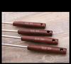 304 Stainless Steel Spatula Ladle Skimmer Set Vintage Wooden Handle High Temp Resistant Kitchen Cooking Utensils