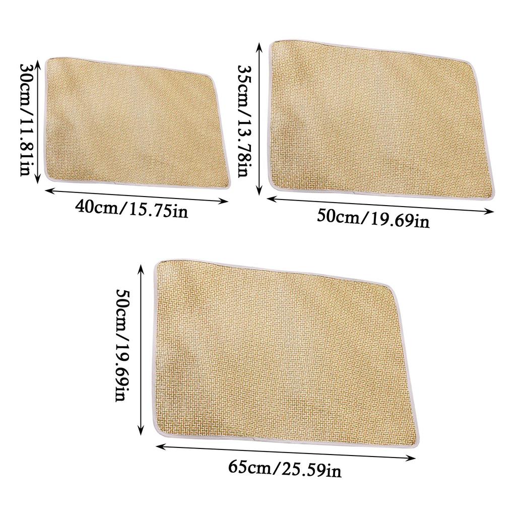 Sommer Kühlgelkissen für Hunde Katzen Rutschfeste Haustiermatte Hitzelinderung Waschbare Bambusbettwäsche Innen- und Außenbereich