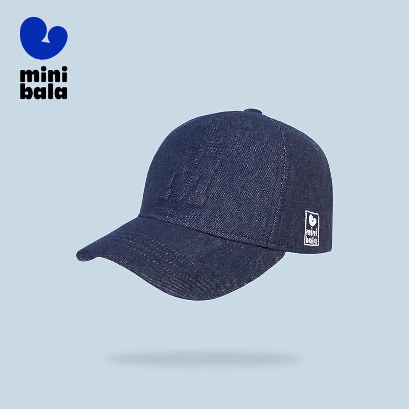 Minibala Kids' Trendy Denim Baseball Cap