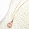 Collana con Nappa a Farfalla di Perle per Donna - Catena a Collare di Alta Gamma con un Tocco di Eleganza, Accessorio per il Collo Dolce e Cool