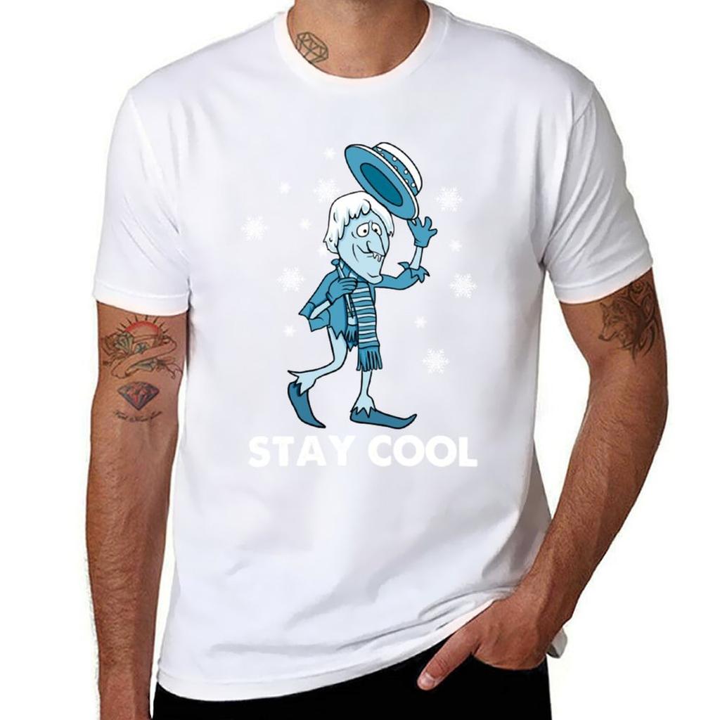 Snow Miser Stay Cool TShirt Fashion Casual Short Sleeve Top TShirt