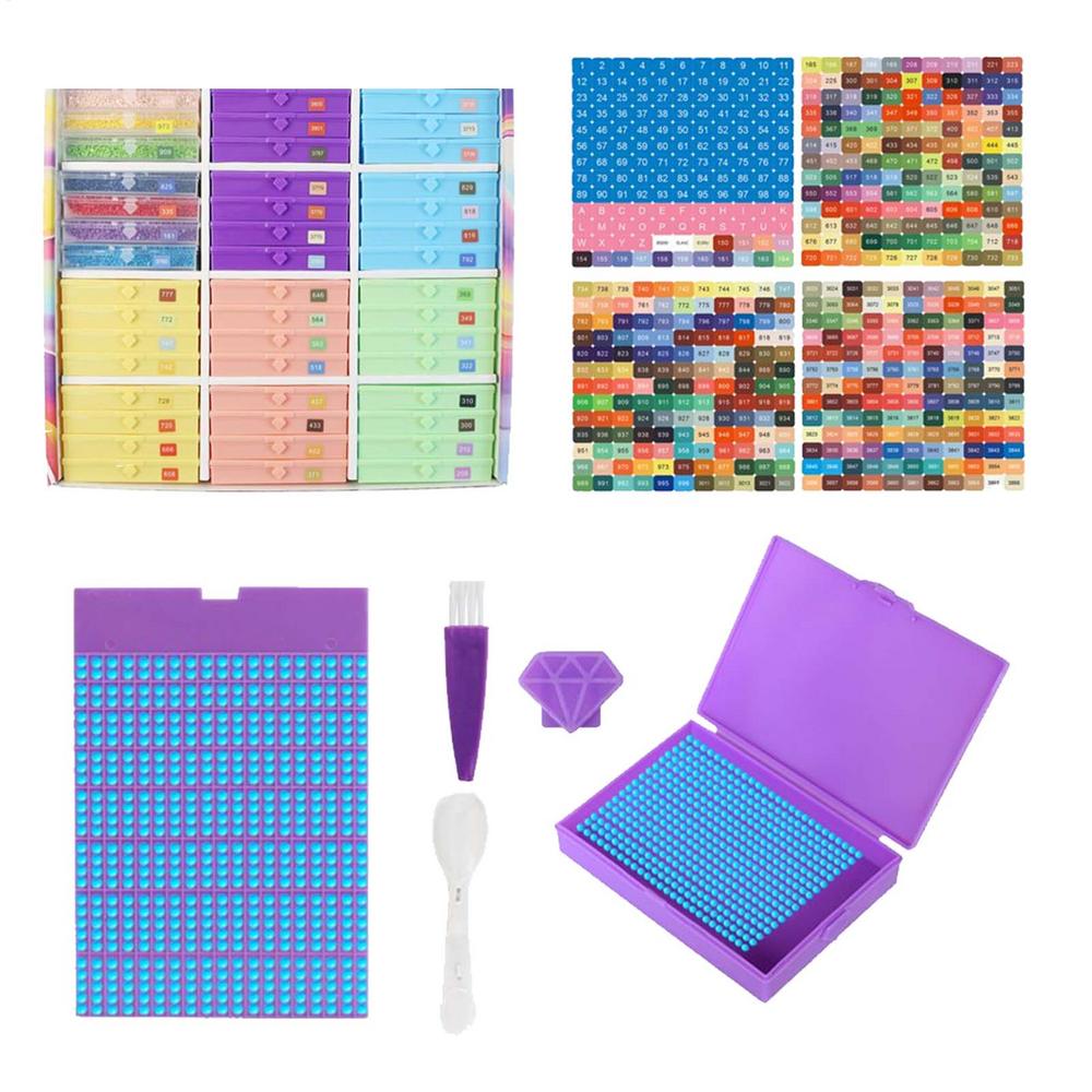 Bead Organizers And Storage Rhinestone Art Storage Containers Trays Stand Boxes Organizers Tools Accessories For Crafts Beads
