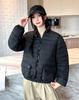 Solid Short Lightweight Warm Down Jacket for Women