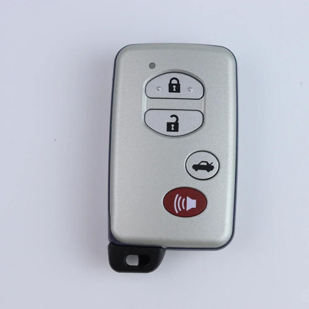 For Toyota Land Cruiser Prado Camry Crown Majesta Highlander Kluger Mark X Subaru Foreste Xv Car Key Fob Case Shell Housing