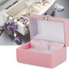 Jewelry Ring Box Case Pendant Gift Storage Display Organizer Accessory (Pink)
