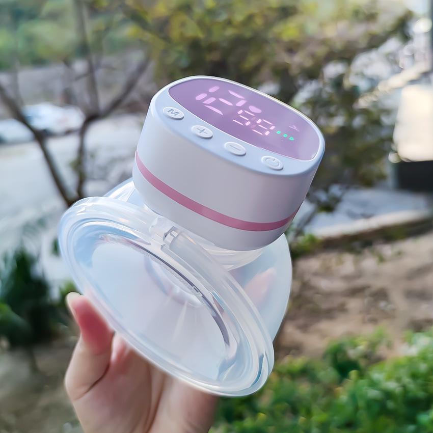 Hands-Free Wearable Electric Breast Pump with Integrated Massage – Painless, Fully Automatic, Portable Milk Extractor.