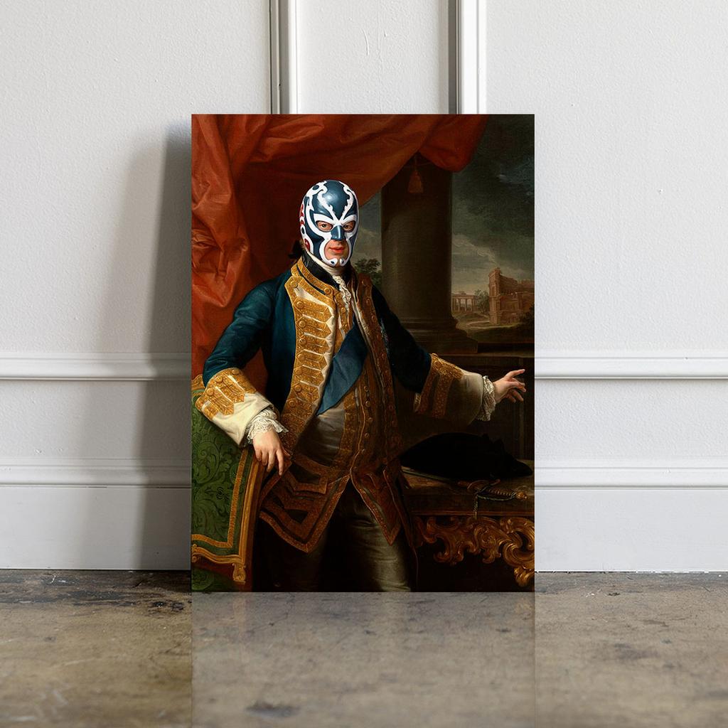 Obraz na płótnie luchador lucha libre