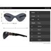 Y2K Rimless Metal Sunglasses Luxury Brand Designer Vintage UV400 Protection Punk Style for Women Men