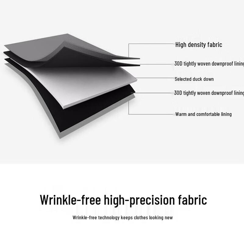 SNOWFLYING Men's 2024 Winter Down Warm Trousers