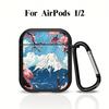 Case For Airpods 1 2 Pro2 Pro3 3 Pro 4 Earphone Cases Cover Japanese Scenery