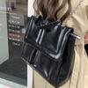 Premium Texture Retro Single Shoulder Oblique Span Bag Female New Student Backpack Class Commuter Tote Bag