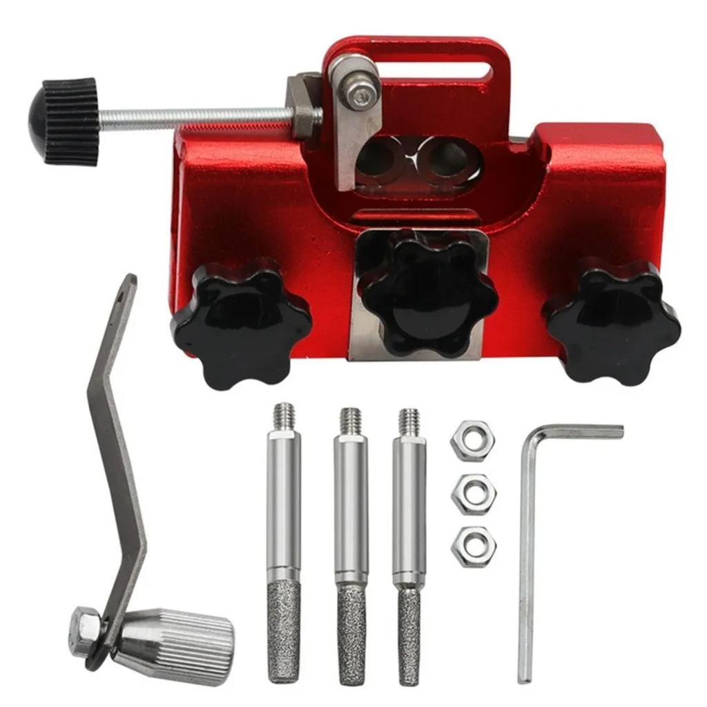 Precision Grinding Thickened Alloy Steel Chain Grinding Tool/electric Saw Special Chain Grinder/hand Crank Chain Grinder