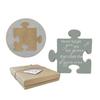 Wood Art Puzzle Thoughtful Coworker Gift Letter Carving Puzzle Piece Thank You Gift for Colleagues Friends