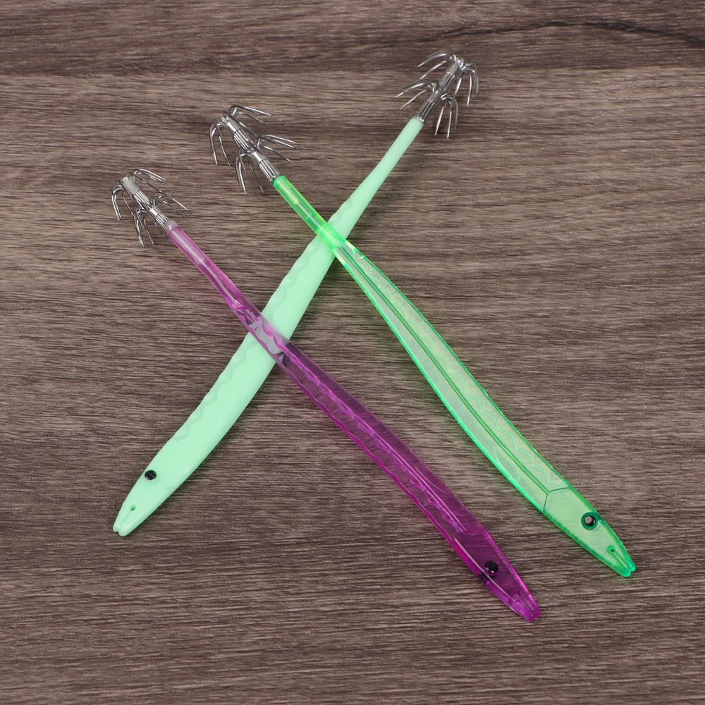 Durable Cuttlefish Hook Octopus Hook Artificial Bait Umbrella Hook Fishing Lure Squid Bait