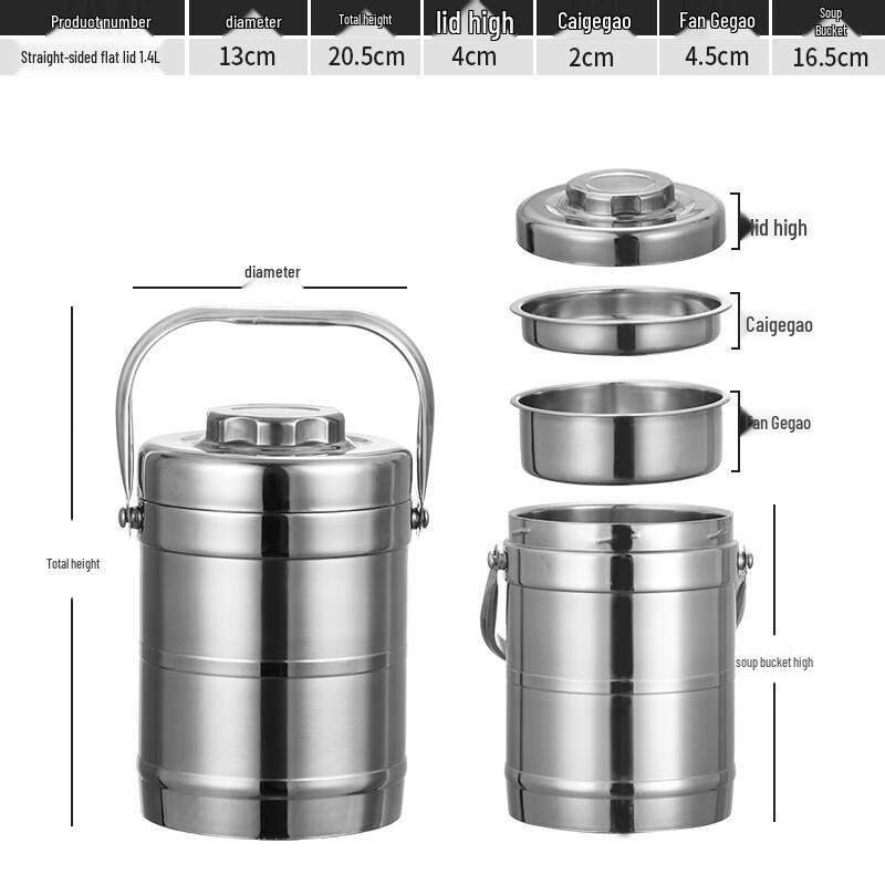 Fanshi Stainless Steel Insulated Lunch Box