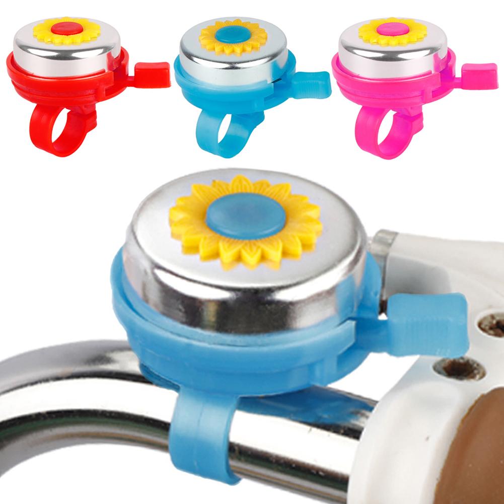 Sunflower Kids Bike Bell Classic Bike Horn Loud Crisp Clear Sound Bicycle Bell Bike Ring Bell for Kids Boys Girls