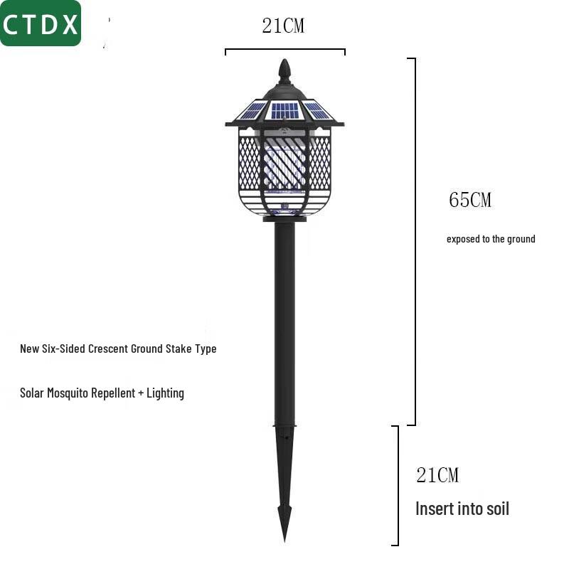 

CTDX Solar Outdoor Mosquito Killer & Garden Light