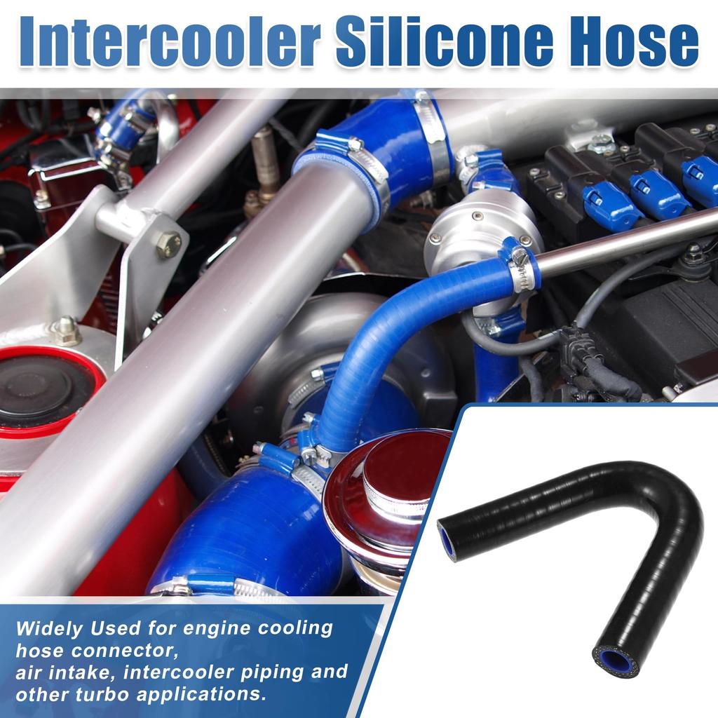 X AUTOHAUX Silicone Hose Radiator Hose Silicone Tube Oil Resistant