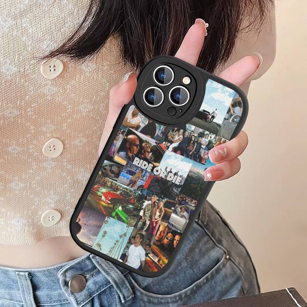 Movie Series Fast F-Furious Phone Cover For IPhone 11 12 13 14 15 16 Pro Max Mini Plus Soft Leather Case