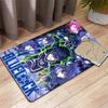Blue Lock anime print Rug Floor Mat for Living Room or Bedroom Soft and Comfortable Carpet a Gift for Birthday and Holiday.