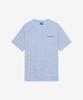 Nyuballanseu Nbneg2A113 / Uni Nb Heart Stripe Short Sleeve Tee (Graphic Light Blue)