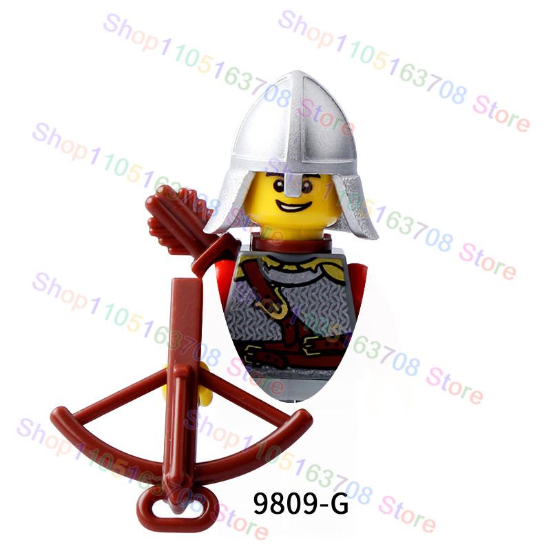 Hochwertige Mittelalterliche Fantasy-Kreatur Hochwertige Ritter Hochwertige Figuren Hochwertiges Gebäude Hochwertige Bausteine Hochwertige Römisches Heer