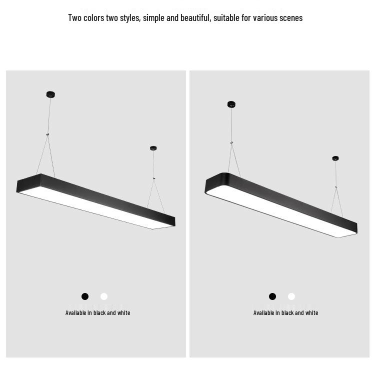 Ultra-Bright LED Pendant Light for Office, Barber Shop, Classroom, Gym, and Supermarket Ceilings