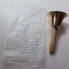 8 cm Kupfer-Handglocke mit Holzgriff - Ideal für Unterricht, Klassenzimmer, Haustiere oder Weihnachten