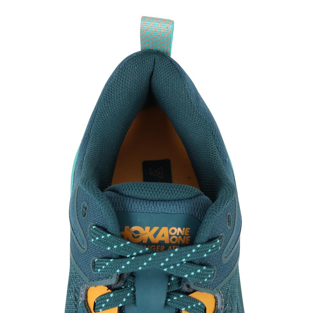 HOKA Challenger ATR6 Running Dark Green Sneakers for Trail and Mountain Trails Shoes, (1106512-DTWGR), Running, Off-Road, (Dark Green/Size