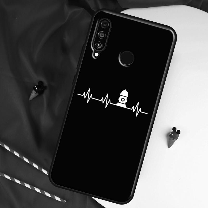 Firefighter Heroes Fireman For Huawei Nova 10 SE 9 5T 12s 12i 11i Y91 Y90 Y60 Y70 Y72 Y61 P20 P30 P40 Lite P60 Pro Case