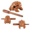 Lucky Frog Thailand Traditional Craft Wooden Lucky Frog Croaking Musical Instrument Home Office Decor Thailand Frog Wood Frog