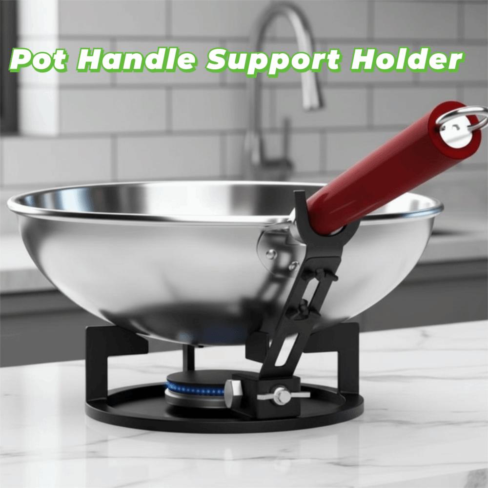 Nonslip Pot Handle Support Holder Y Shape Pot Handle Support Stand Stove