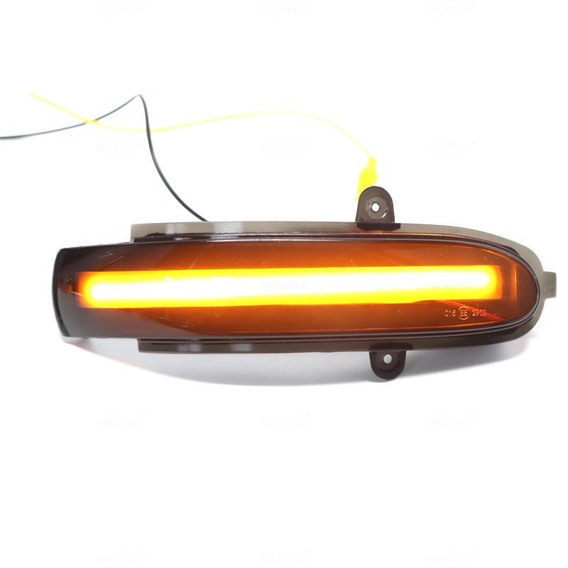 LED Dynamic Turn Signal Blinker Side Mirror Indicator Sequential Light For Mercedes Benz C Class W203 W211 S203 CL203 2001-2007