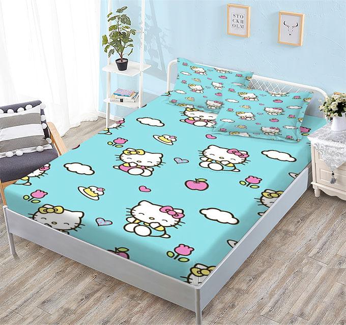 

Матрас «Все включено» с полировкой, Новый семейный милый мультяшный детский матрас, Набор из трех предметов 90 * 200 (single bed hat)