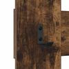 Wall Mounted Nightstand Wall Bracket Smoked Oak