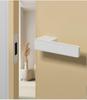 Minimalist Silent Magnetic Door Lock for Bedroom, Indoor Wooden Doors, and Bathroom
