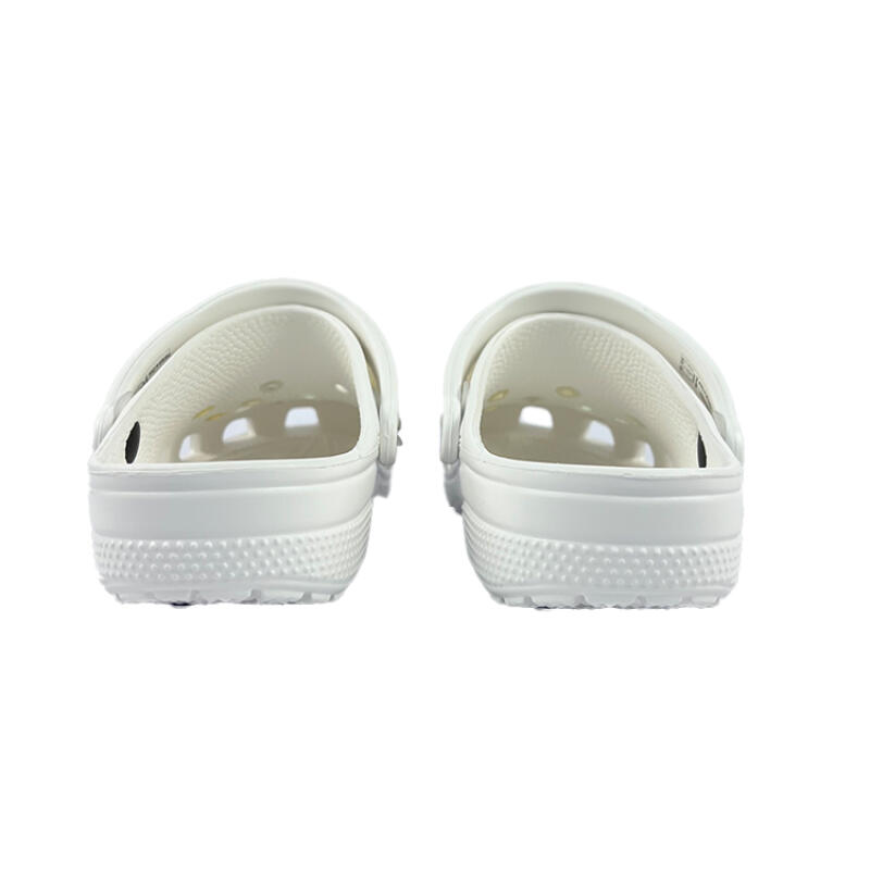 Crocs Classic Clog Versatile Fashion Classic Hole Shoes for Men and Women In White