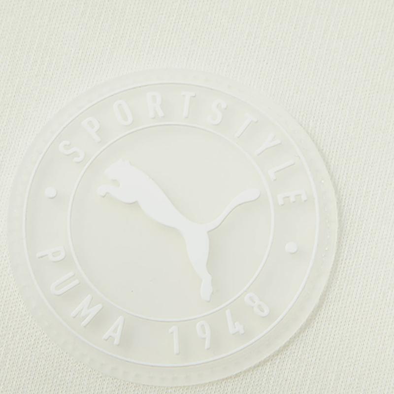 Puma Sports Casual Knitted Hooded Pullover Sweatshirt Women sweatshirt White 627883-65