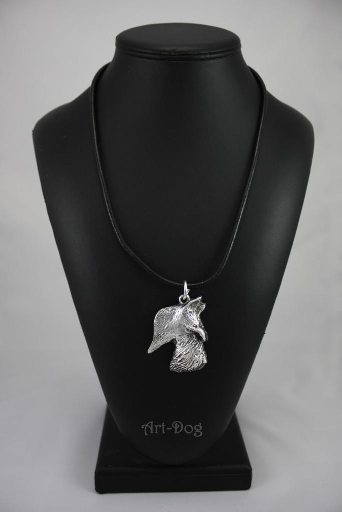 Scottish terrier, Aberdeen Terrier, Scottie - Dog necklace in gift box, silver-plated locket for dog fan, striking pendant by Art-Dog brand