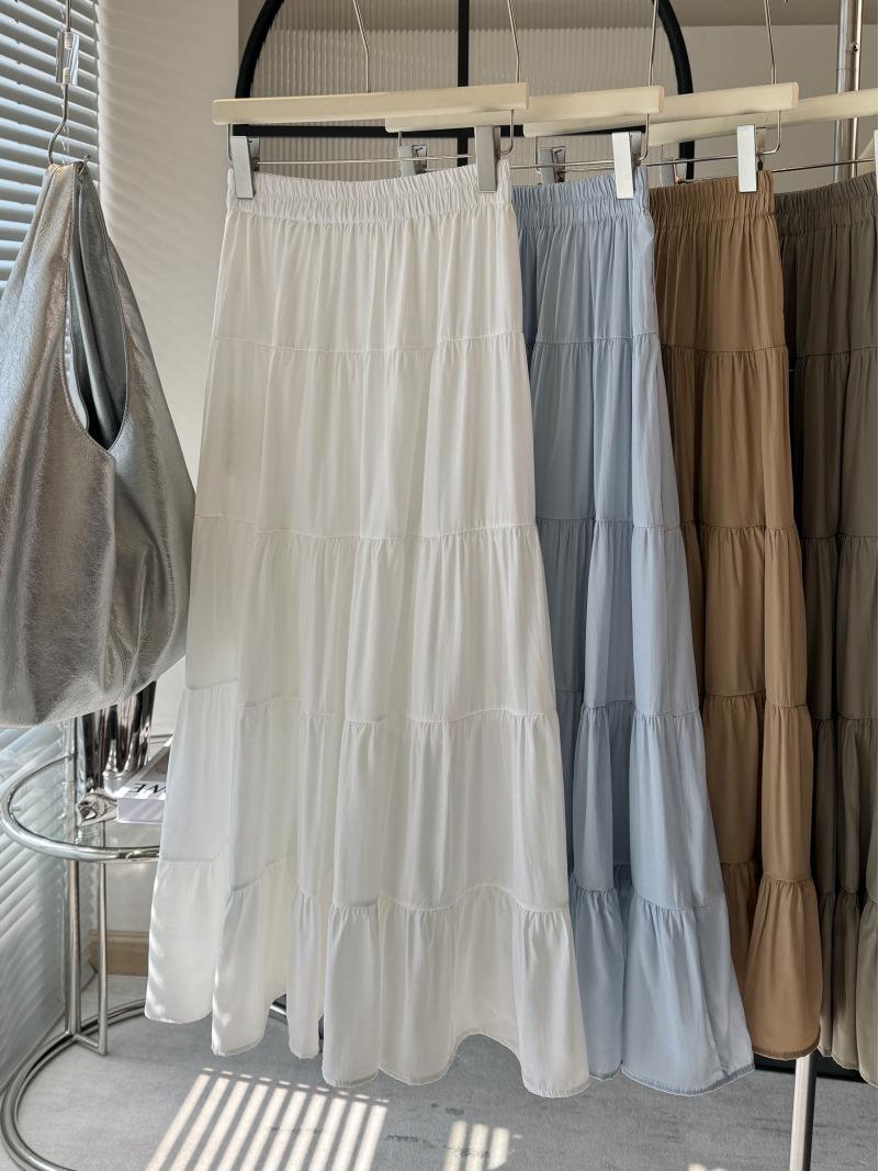 

*Women s High Waist A-line Fluffy Ballet Skirt - White | Summer 2025 Collection* One Size