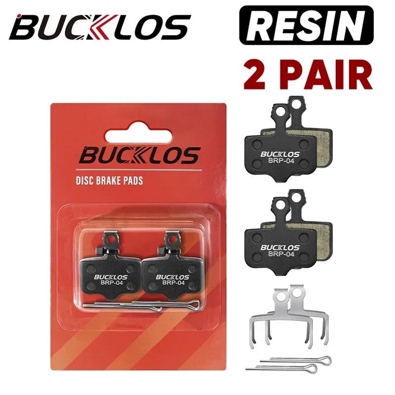 BUCKLOS Resin Bike Disc Brake Pads 2/4PC B01S Bicycle Disk Pads for M9000 M9020 M9120 M8020 MTB Road Bike Hydraulic Discs Pad