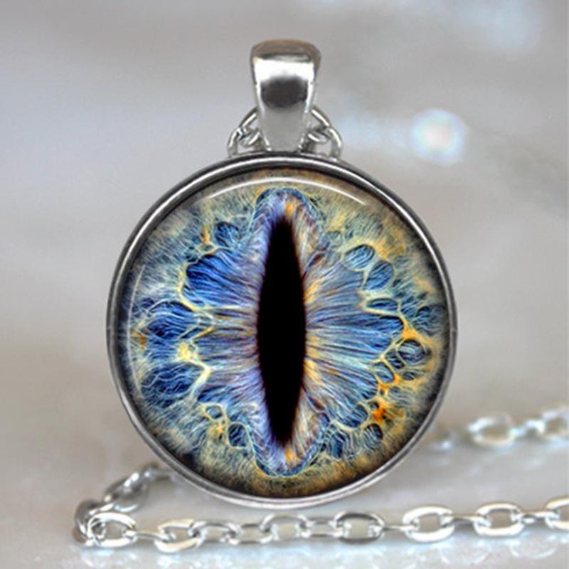 Compre Frost Dragon Eye necklace, Dragon Eye pendant Dragon