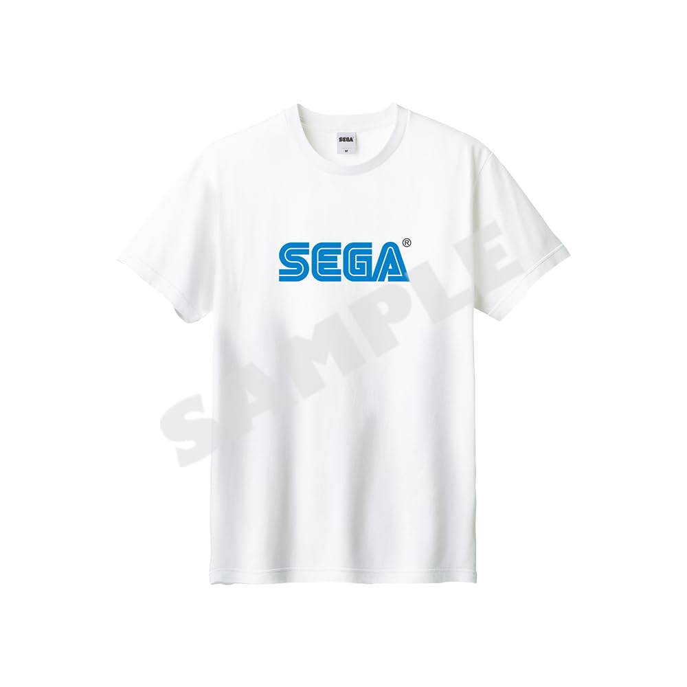 

Футболка Sega Logo размера XL, однотонная, белый