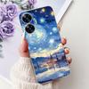 New Fashion Painting Case For Realme C55 Soft Silicone TPU Phone Cases For Realme C55 RMX3710 Cover Bumpers