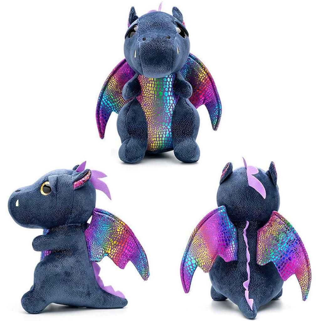 Stuffed Animal Dinosaur Kids Cuddly Plush Doll for Toy Valentine'S Day Blue