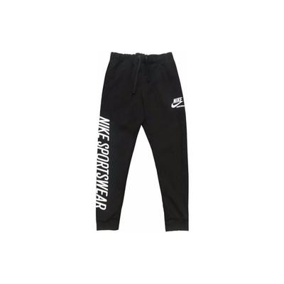 Alphabet-Print Kordelzug Sporthose Herren Unterteile Schwarz AJ7932-010