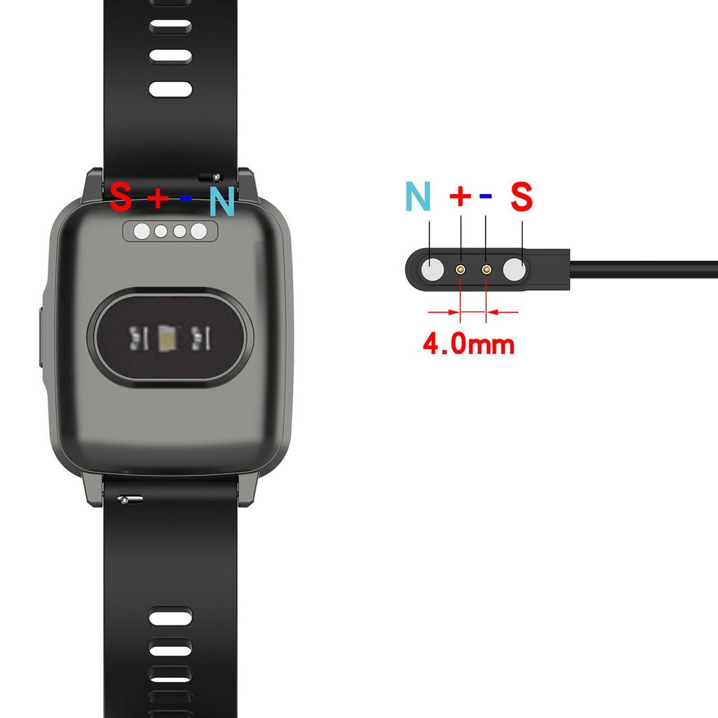 Goedkope Replacement Charging Cable Charger Cord For Willful Ip68 Watch  kopen — gratis levering, eerlijke reviews met foto's — Joom